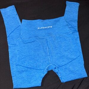 Alphalete Revival Blue Leggings - Size S